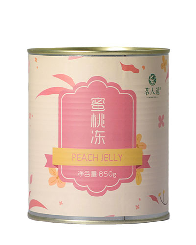 蜜桃凍罐頭